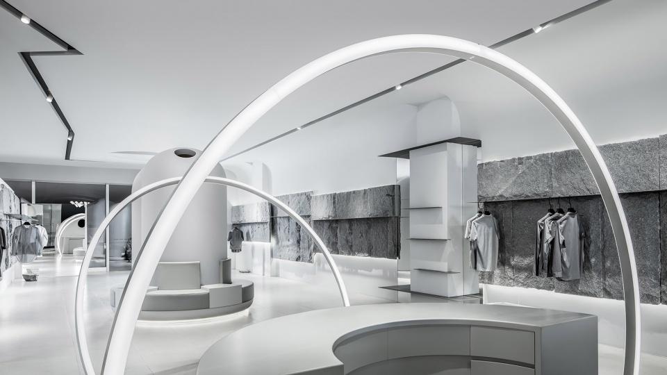 北京服裝品牌展廳設(shè)計公司2